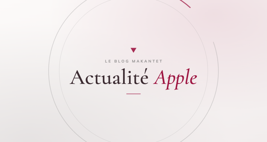 Entête Actualité Apple - vignette